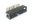 Conector macho acodado para cable plano 10 hilos