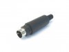 Conector Mini DIN 6P macho a�reo
