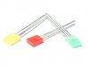 Led rectangular 2x5 mm rojo