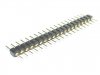 Tira de pines macho torneados 20 pines paso 2,54 mm