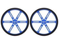 Pololu Wheel 9010mm Pair - Blue