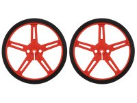 Pololu Wheel 70x8mm Pair - Red