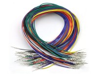 Wires with Pre-crimped Terminals 50-Piece Rainbow Assortment M-M