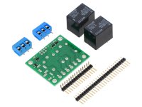 Pololu Basic 2-Channel SPDT Relay Carrier with 5VDC Relays (Part