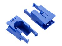 Romi Chassis Motor Clip Pair - Blue