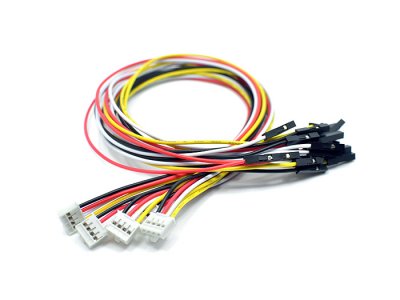 Cables 4 conductores 20cm. Conectar y Listo a Jumper Hembra 5 ud