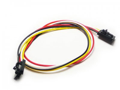 Cables 4 Conductores Hembra-Hembra 5 unidades (mdulos rojos)