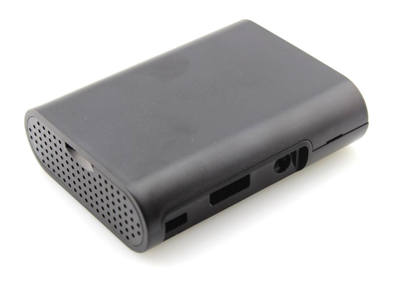 Caja para Raspberry Pi 3 B+ (negra) - Caja Raspberry - LDLC