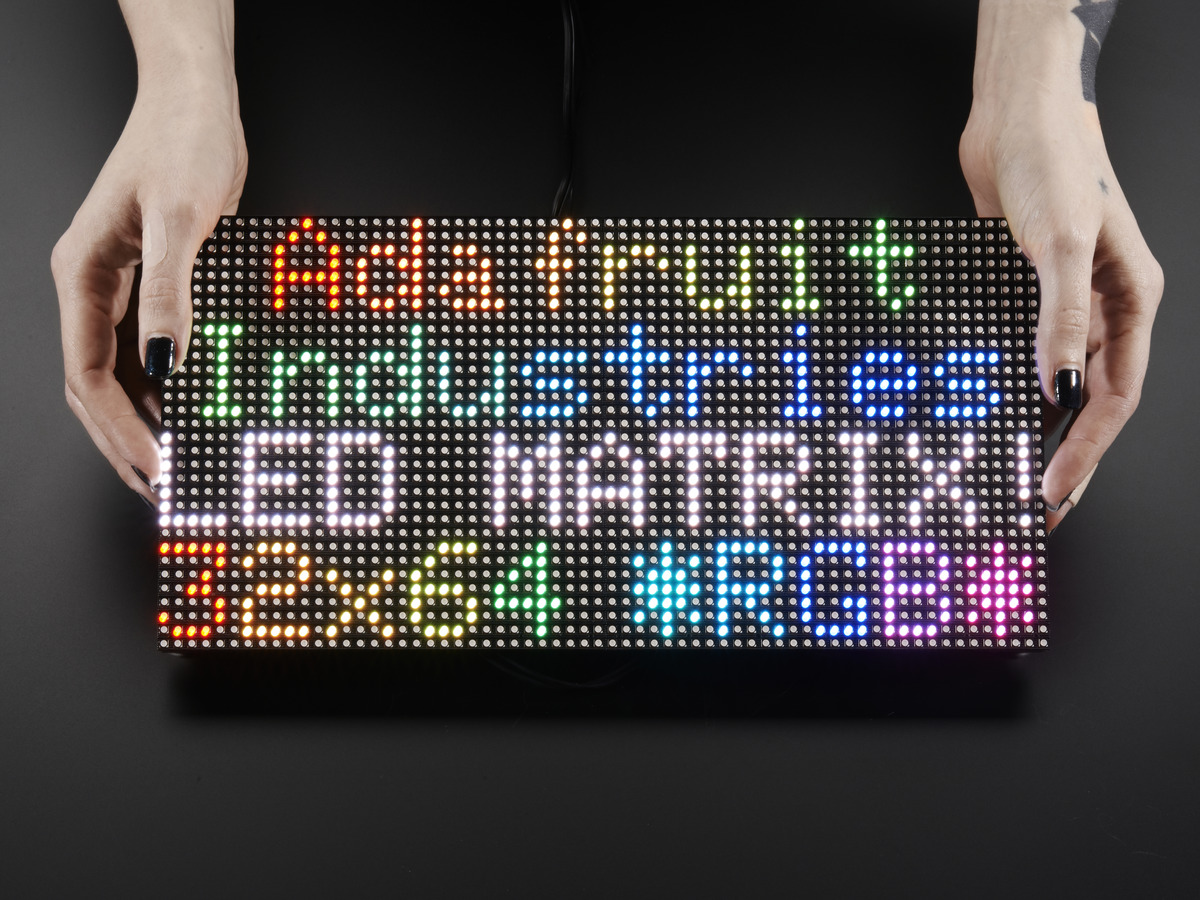 2277 Adafruit 64x32 RGB LED Matrix 