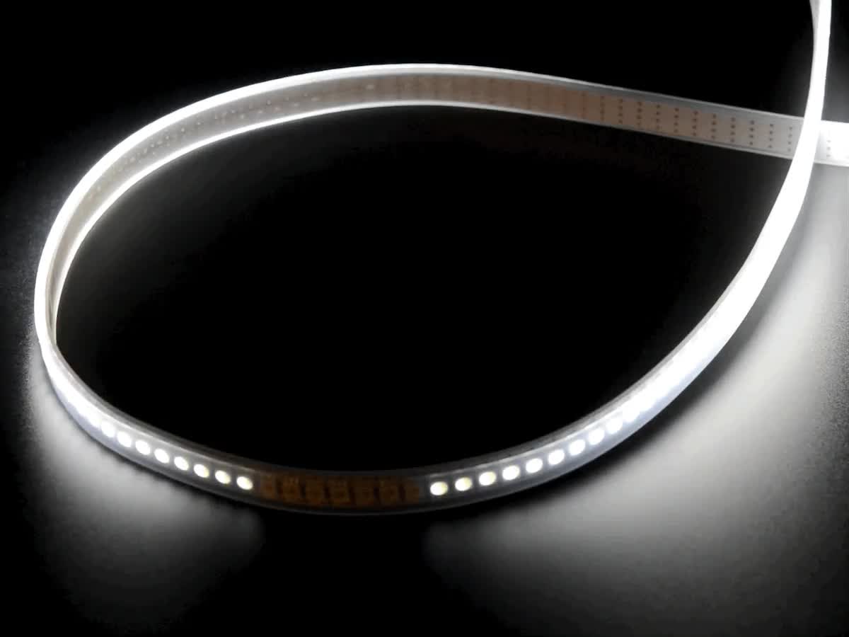 WorldSemi WS2813 Digitale 5050 RGBW LED Strip - IP68 - Zwart - 144 LEDs