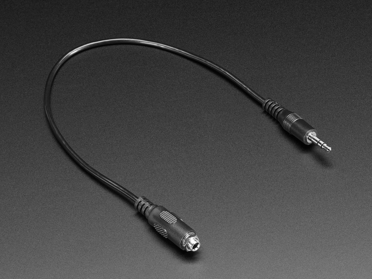 Adafruit 3319 Panel Mount Stereo Audio 