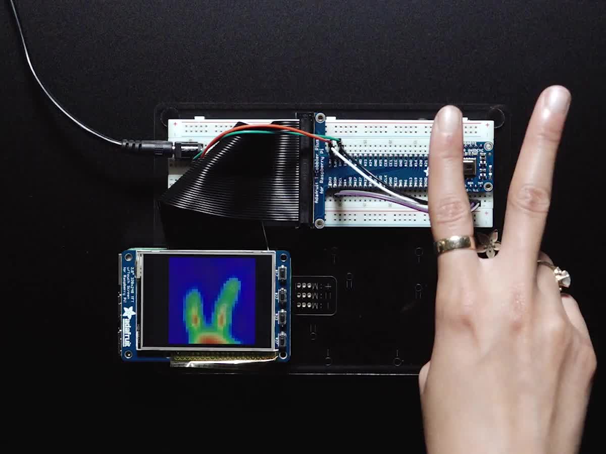 3538 Adafruit Adafruit AMG8833 IR Thermal Camera Breakout Arduino ...