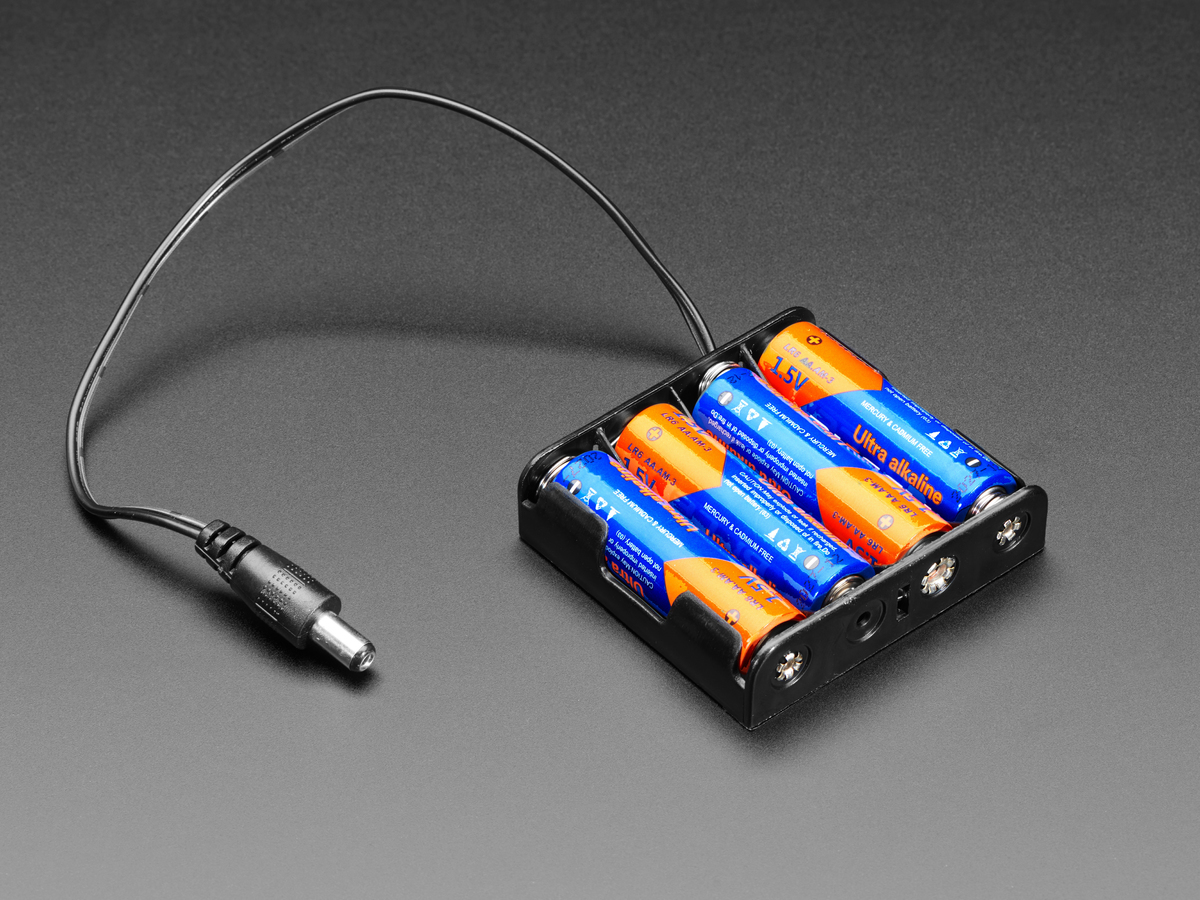Battery plug. 6 X AA Battery. Hofman Battery Plugs.