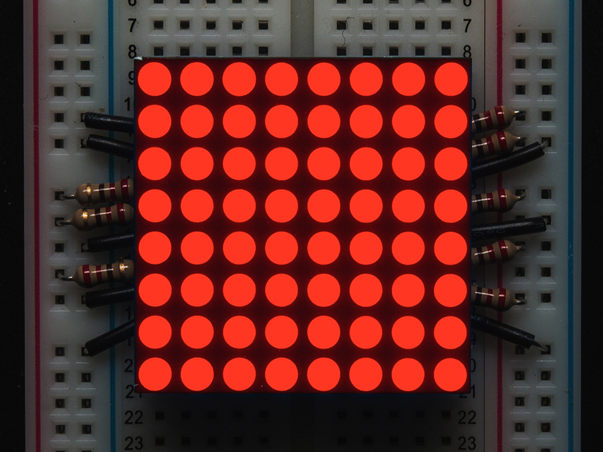 Adafruit Mini 8x8 i2c Red LED Matrix Adafruit Mini 8x8 i2c Red LED Matrix