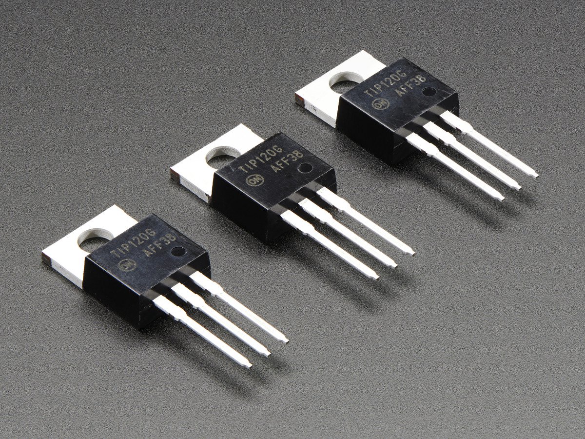 Adafruit 976 TIP120 Power Darlington Transistors 3 pack