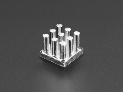 Aluminum SMT Heat Sink - 0.5"x0.5" square