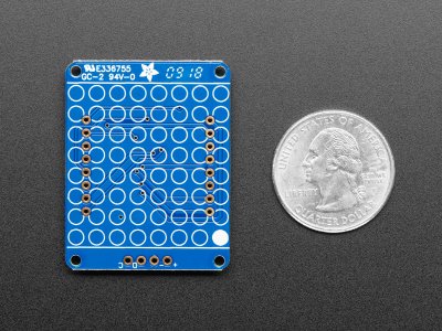 Adafruit 1.2" 8x8 LED Matrix Backpack