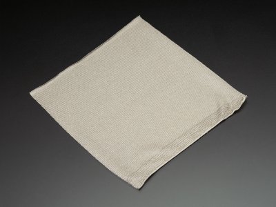 Knit Conductive Fabric - Silver 20cm square