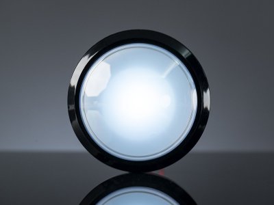 Massive Arcade Button with LED - 100mm White