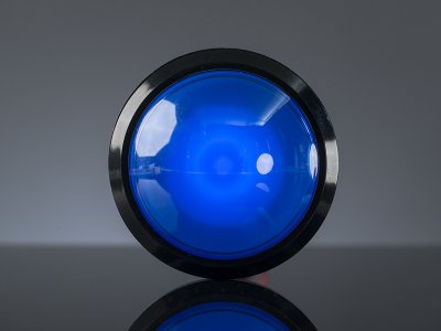 Massive Arcade Button with LED - 100mm Blue