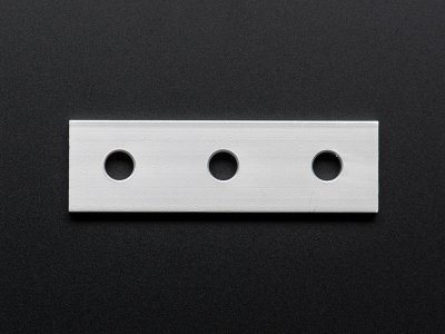 Coupling Plate - 3 Holes - 20x20 Aluminum Extrusion