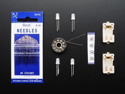 Adafruit Beginner LED Sewing Kit