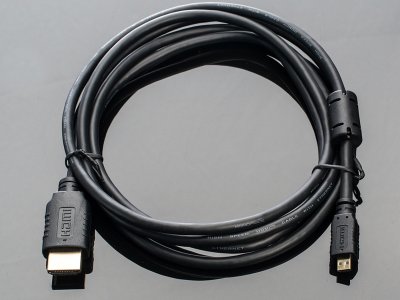 Micro HDMI to HDMI Cable - 2 meter