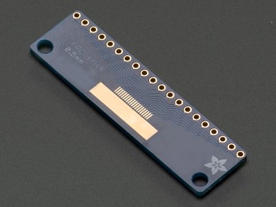 Adafruit FPC Stick - 20 Pin 0.5mm/1.0mm Pitch Adapter