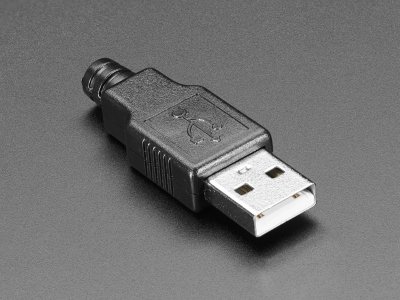 USB DIY Connector Shell - Type A Male Plug