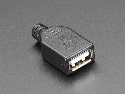 USB DIY Connector Shell - Type A Socket