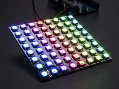 NeoPixel NeoMatrix 8x8 64 Leds RGB con Driver