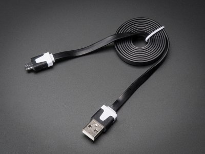 USB 'Noodle' Cable - A/MicroB