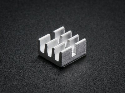 Aluminum SMT Heat Sinks 10 Pack - 0.25"x0.25" x 0.15" tall