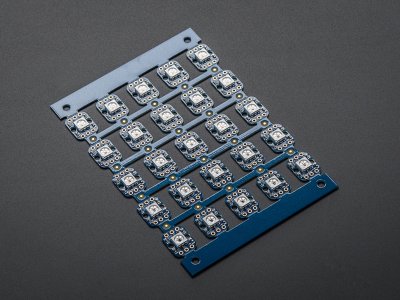 Breadboard-friendly RGB Smart NeoPixel - Sheet of 25