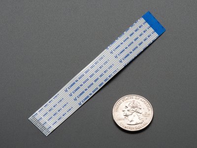 Flex Cable for Raspberry Pi Camera or Display - 100mm / 4"