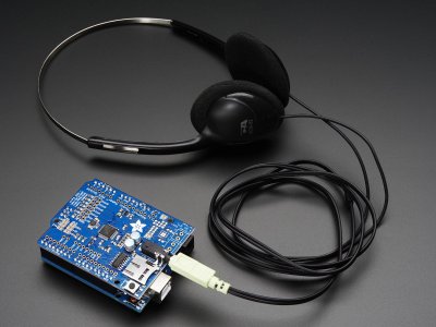 Adafruit "Music Maker" MP3 Shield for Arduino (MP3/Ogg/WAV...)