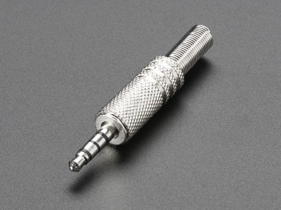 3.5mm (1/8") DIY 4-Pole (TRRS) Plug