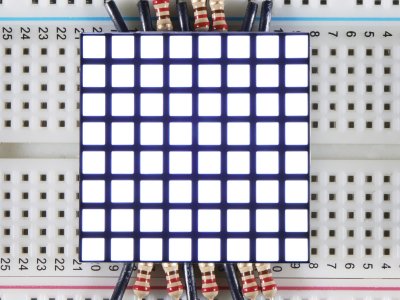 1.2" 8x8 Matrix Square Pixel - White