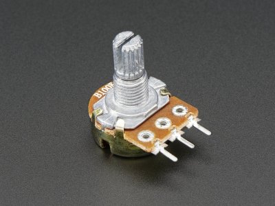 Panel Mount 100K potentiometer (Breadboard Friendly)