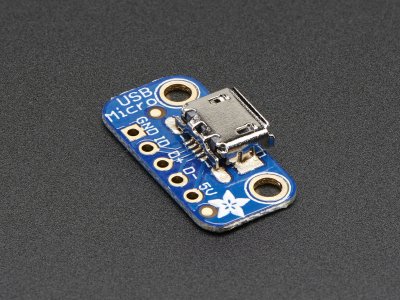 USB Micro-B Breakout Board