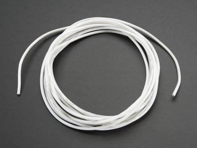 Silicone Cover Stranded-Core Wire - 2m 26AWG White