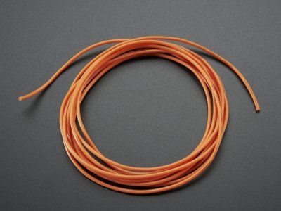 Silicone Cover Stranded-Core Wire - 2m 26AWG Orange