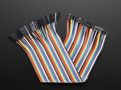 Female-Female 2.54 to 2.0mm Jumper Wires x 40