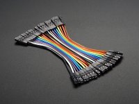 Premium Female/Female Jumper Wires - 20 x 3" (75mm)