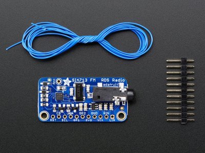 Adafruit Stereo FM Transmitter with RDS/RBDS Breakout - Si4713