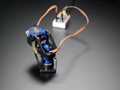 Mini Pan-Tilt Kit - Assembled with Micro Servos