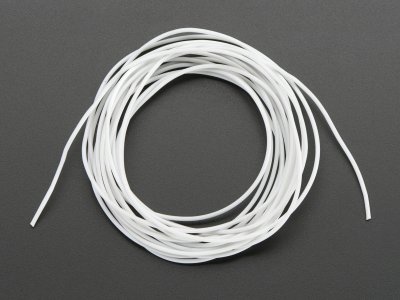 Silicone Cover Stranded-Core Wire - 2m 30AWG White