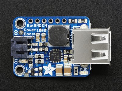 PowerBoost 1000 Basic - 5V USB Boost @ 1000mA from 1.8V+