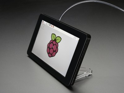 Pimoroni Raspberry Pi 7" Touchscreen Display Case - Noir