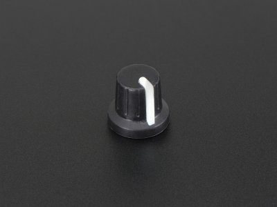 Potentiometer Knob - Soft Touch T18 - White